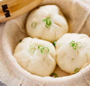 Steamed Roast Pork Bun (3 pcs)