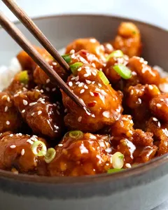 General Tso's Crispy White Meat Chicken