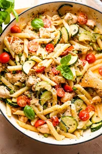 Fettuccine Pesto Chicken