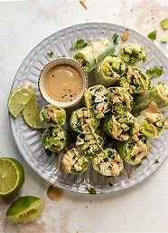 Peanut Avocado Roll