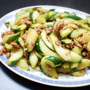 Stir-fried Spicy Pig Kidney W. Cucumber