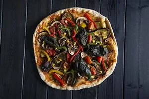 Schiacciatina Olives, Zucchine & Cherry Tomato Pizza