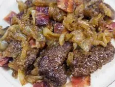 Liver with Onions with with Bacon
