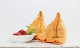 Samosa Chat (2 Pc)