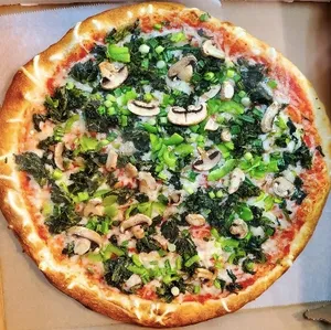 Artistic Pizza's Fresh Vegetable Pizza