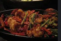 Chili Ma La Prawns