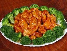 Shrimp with Almond Ding