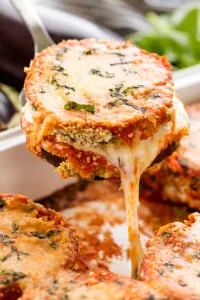 Roasted Eggplant Parmesan