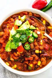 Beef or Veggie Chili