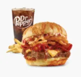 Big Bacon Cheddar Cheeseburger Combo-Medium