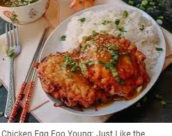 Chicken Egg Foo Young