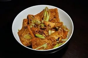 Bean Curd Szechuan Style with Meat
