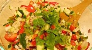 Crunchy Avocado Salad