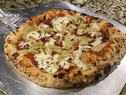 Fresh Mozzarella Pie With Half Topping