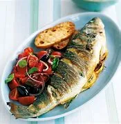 Roasted Sea Bass