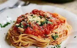 Spaghetti With Marinara Sauce