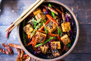 Bean Curd Szechuan Style