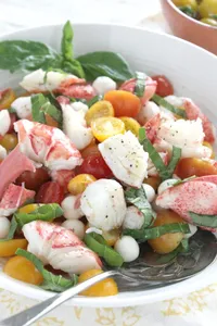 Whole Lobster Caprese Salad