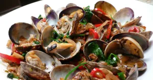 Fresh Clams with Black Bean Sauce 豉椒花蛤