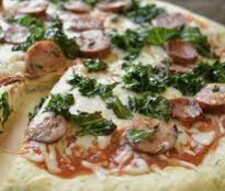 Kale e Salsiccia Pizza Family