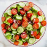 Tomato & Cucumber Salad