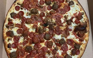 The Grimaldi's Meat Lover's Pizza