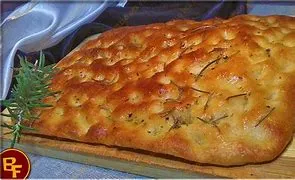 Focaccia Bianca Olio E Rosmarino