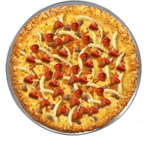 Domino's Medium 12" Cheeseburger Pizza Builder