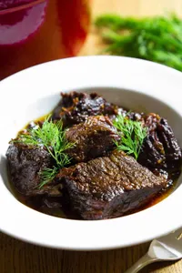 Braised Beef Filets