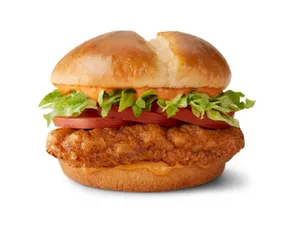 Spicy Deluxe Crispy Chicken Sandwich