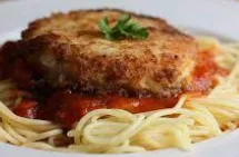 Fish Cakes with Spaghetti