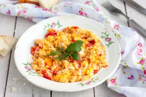 Stir-Fried Tomato Fried Egg