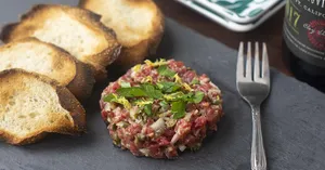 Sirloin Steak Tartare Appetizer