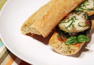 Eggplant Parmigiana Hot Hero