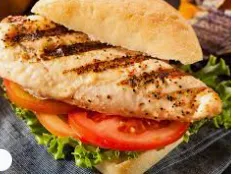 Grilled Chicken Cajun Sandwich