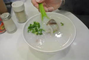 Pig's Blood And Sliced Fish Porridge