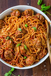 Spaghetti With Meatballs