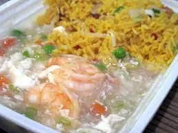 Prawn With Lobster Sauce With Pork Entree