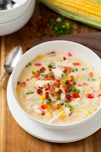Creamy Chicken Corn Soup