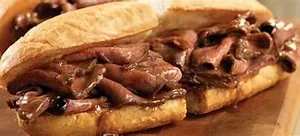 Hot Open Roast Sirloin of Beef Sandwich