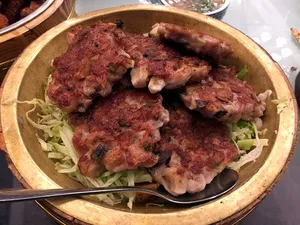 Pan Fried Minced Pork With Salted Fish