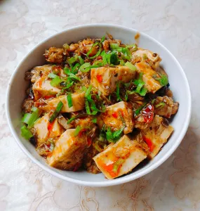 Bean Curd with Crab Meat