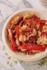 Sauteed Lobster With Sticky Rice