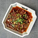 Braised Slice Beef w. Spicy Chili Sauce