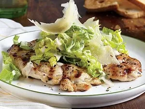 Herbed Chicken Paillard & Caesar Salad Lunch