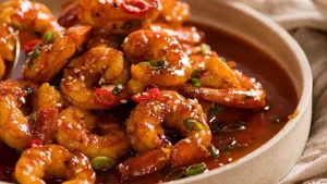 Prawns with Hot Chili Sauce 干燒大蝦