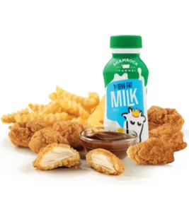 Premium 6Pcs Chicken Nuggets Kids Meal