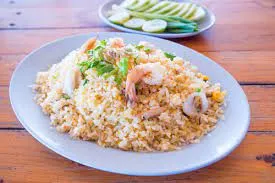 Crab Meat Mushroom Fried Rice