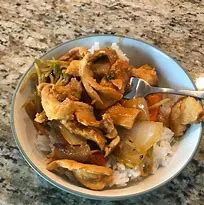 Chicken with Scallions