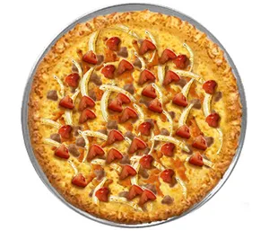 Domino's Large 14" Cheeseburger Pizza Builder